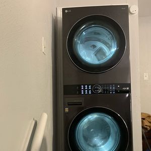 Lg wash tower front load